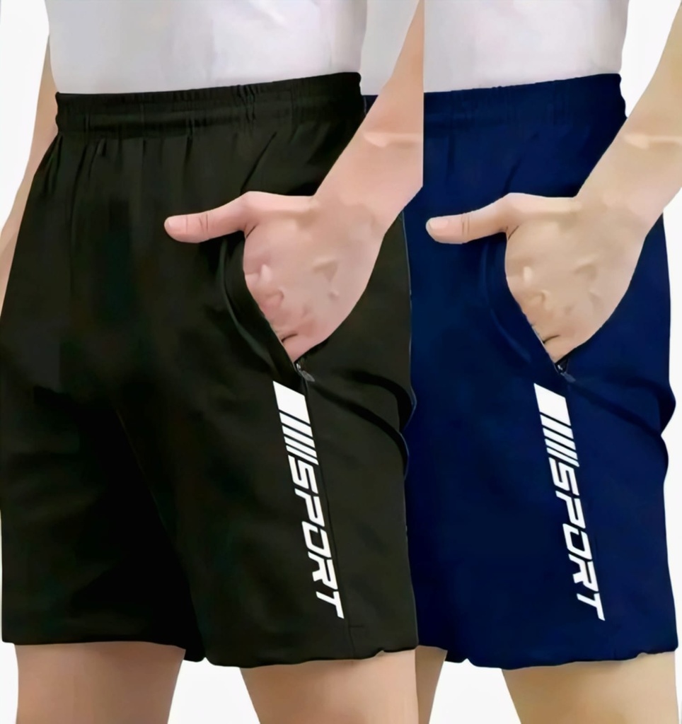 Men's Sports Shorts Pack of 2 II (28)
