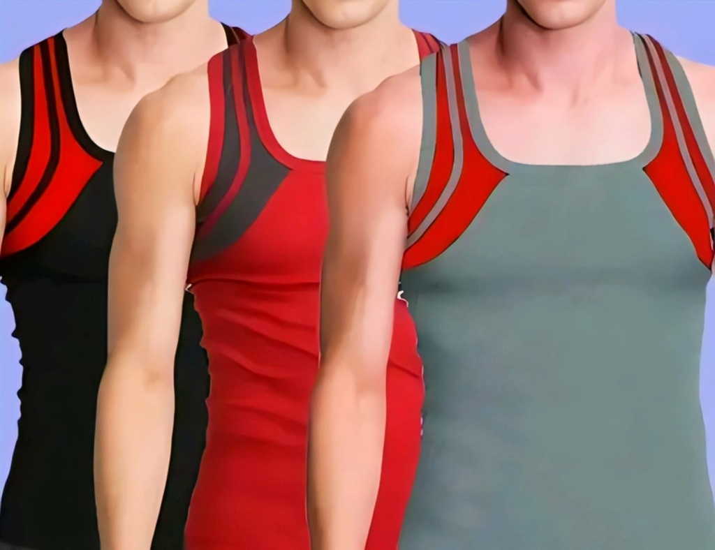 Men Sando Baniyan Gym Vest Pack Of 3 (80)