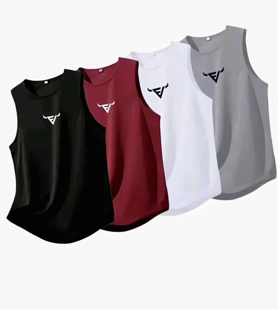 Men's Gym Sports Sando Baniyan Pack Of 4 (85)
