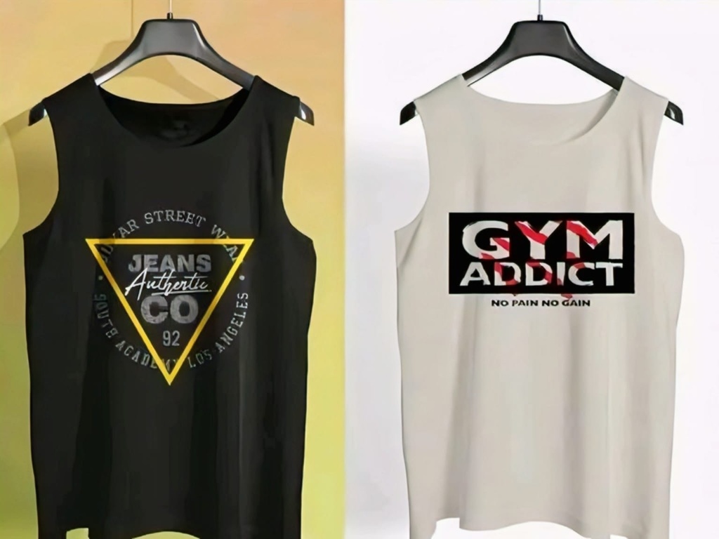Sando Baniyan Men's Gym Vest Pack Of 2 II (85)