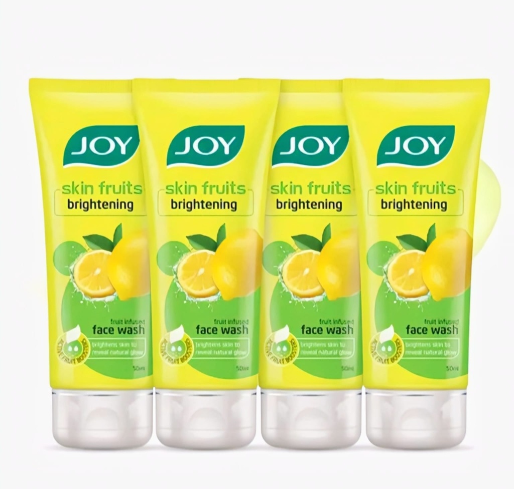 Joy Skin Fruits Brightening Facewash Pack of 4