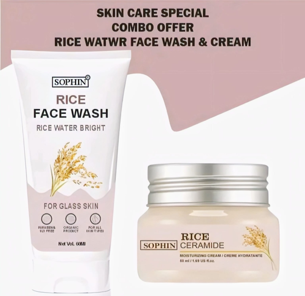 Sophin Rice Face Care Kit