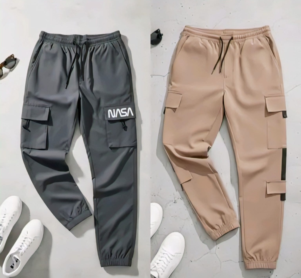 Pack of 2 Men's Cargo Trousers I (S)