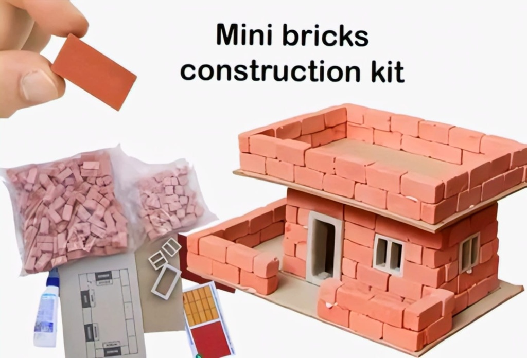 Miniature Brick Toy DIY Kit