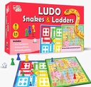 2-in-1 Ludo Snakes Ladders Toy