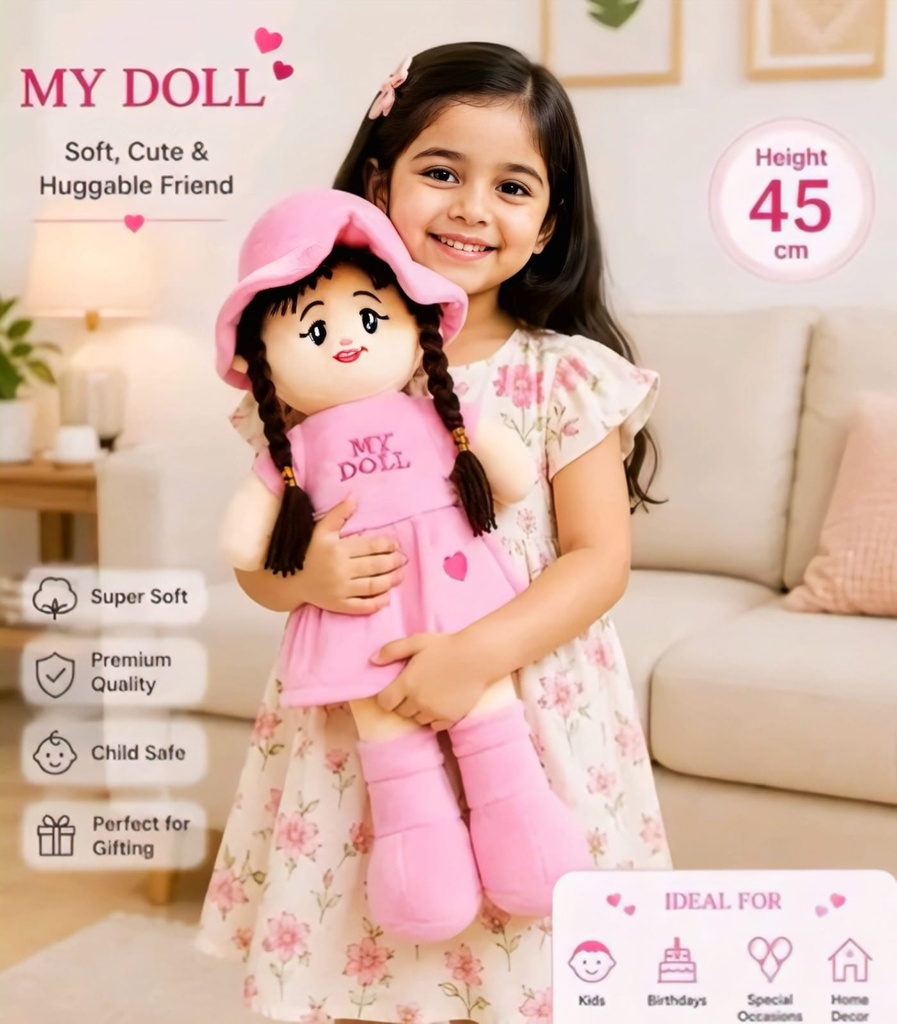 Soft Huggable Toy Doll Plush