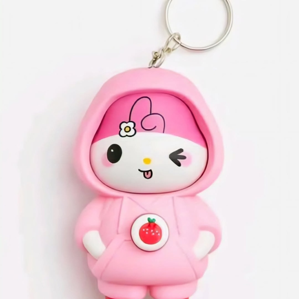 My Melody Soft Silicone Keychain