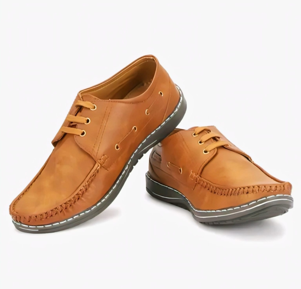 Men Tan Casual Loafer Shoes (6)