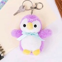 Plush Penguin Keychain