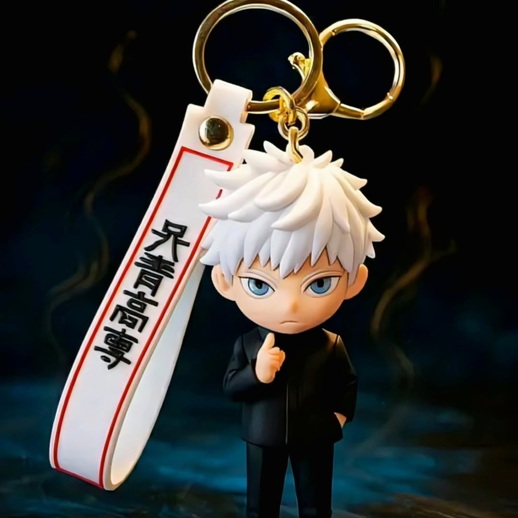 Jujutsu Kaisen Satoru Gojo Anime Figurine Keychain