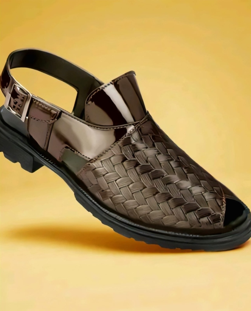 Leather Peshawari Kolhapuri Sandals III (6)