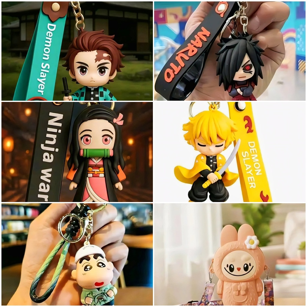 Rubber Keychain's primium quality (Shinchan)