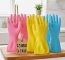 Pack of 3 Cleaning Gloves