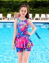 Girls Swimsuit Set Swim Dress I