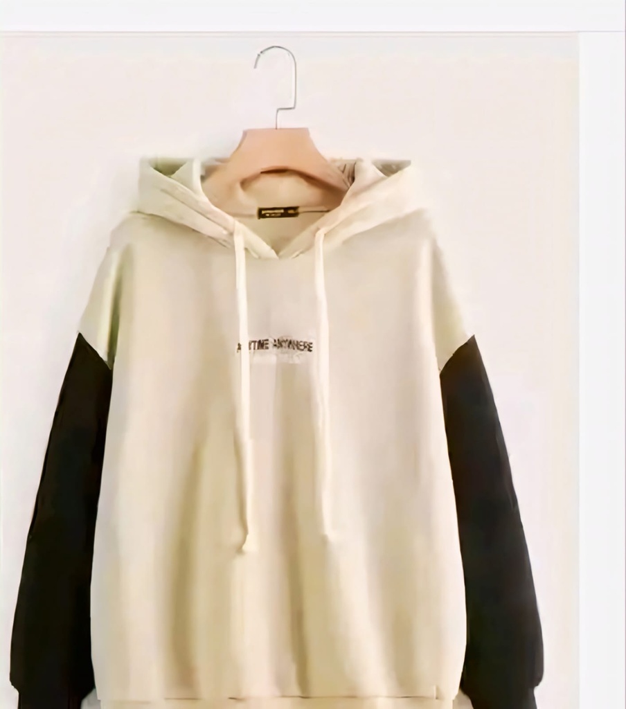 Unisex Cotton Oversized Hoodie Sweatshirt (S)