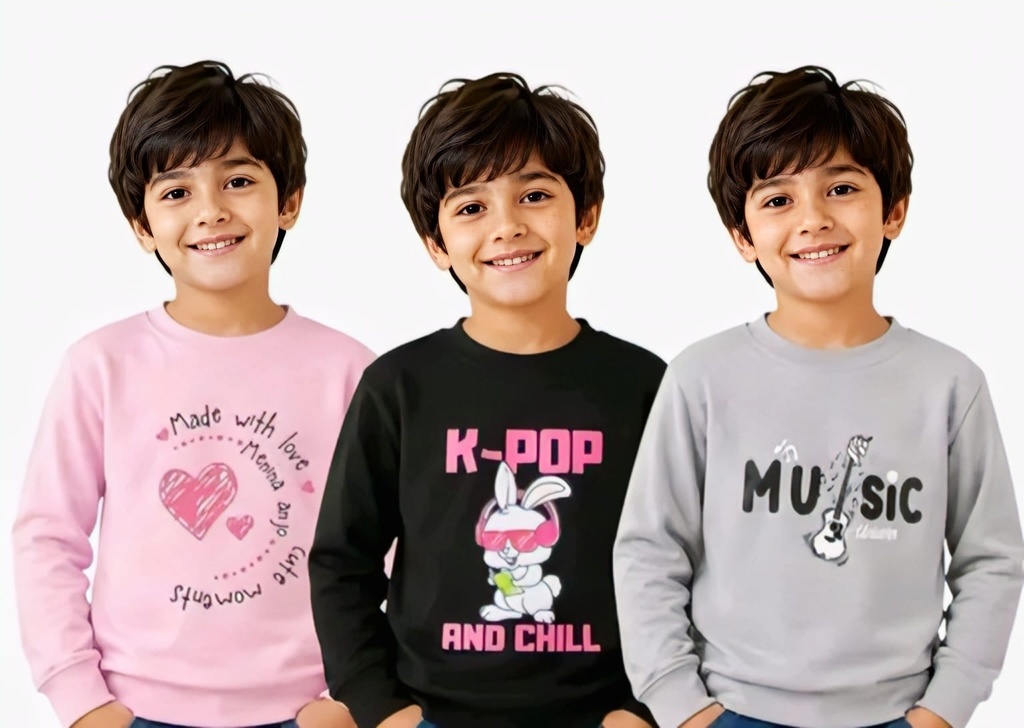 Boys Sweatshirt Winterwear Bundle Pack (3-4Y)