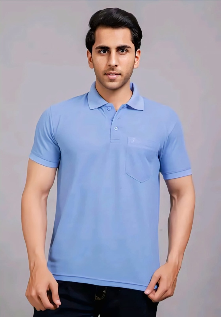 Polo Neck T Shirt I (M)