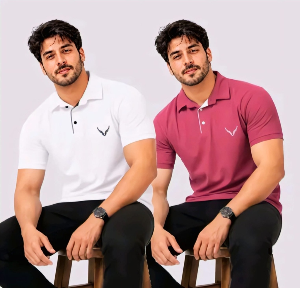 Pack of 2 Polo T-Shirt I (L)