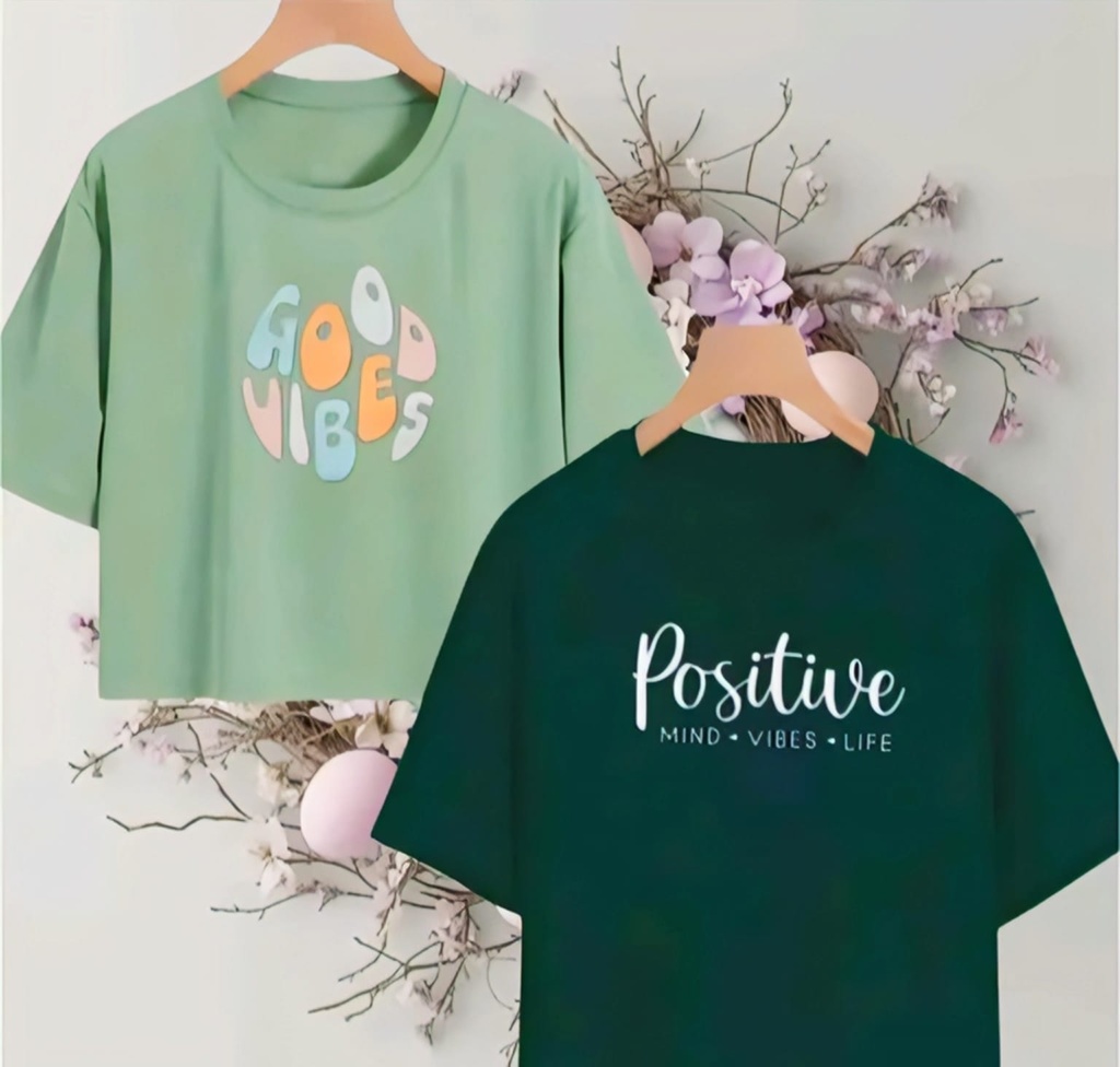 Pack of 2 T Shirt V (7-8Y)